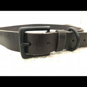 All saints brown leather belt -size M